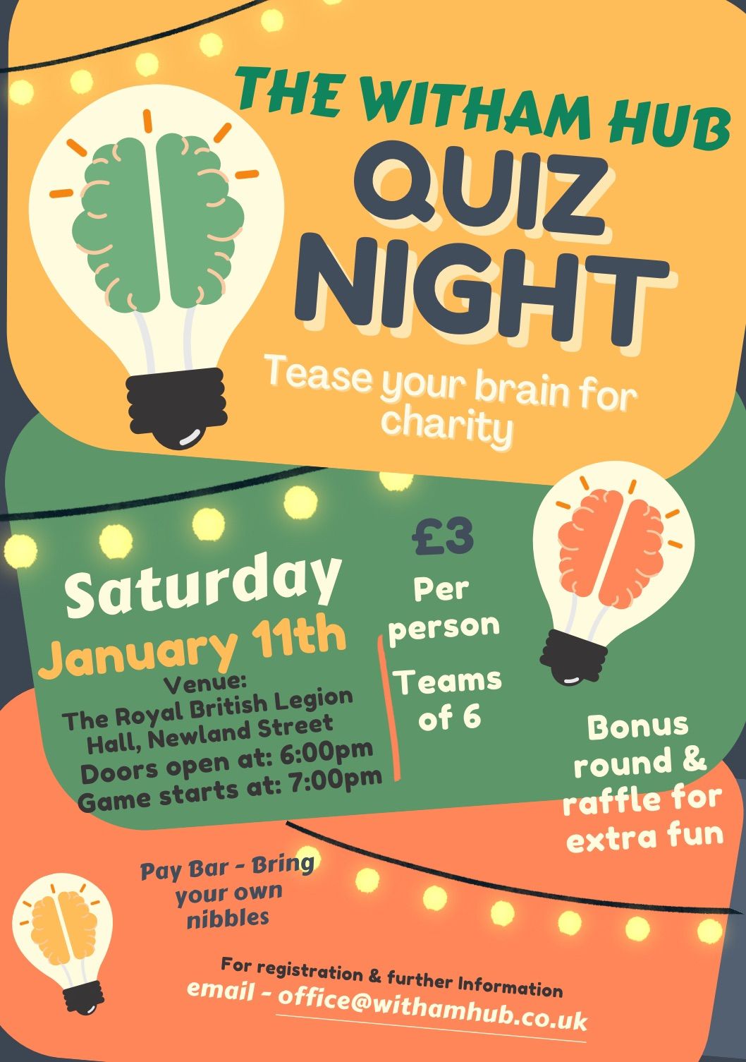 The Witham Hub Quiz Night