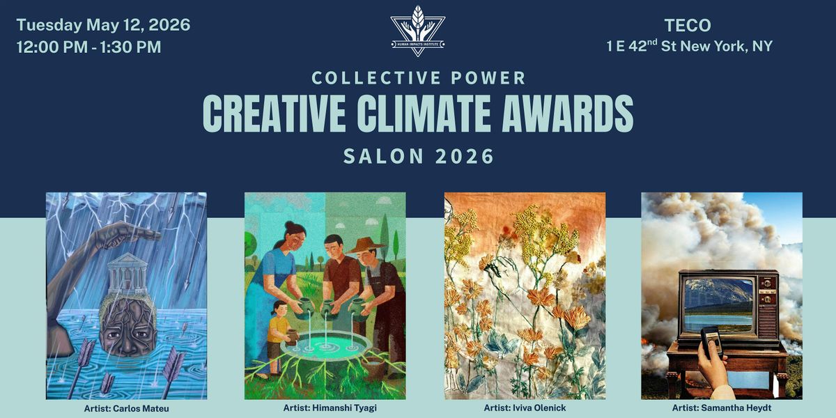 ClimART Cafe - Creative Climate Awards