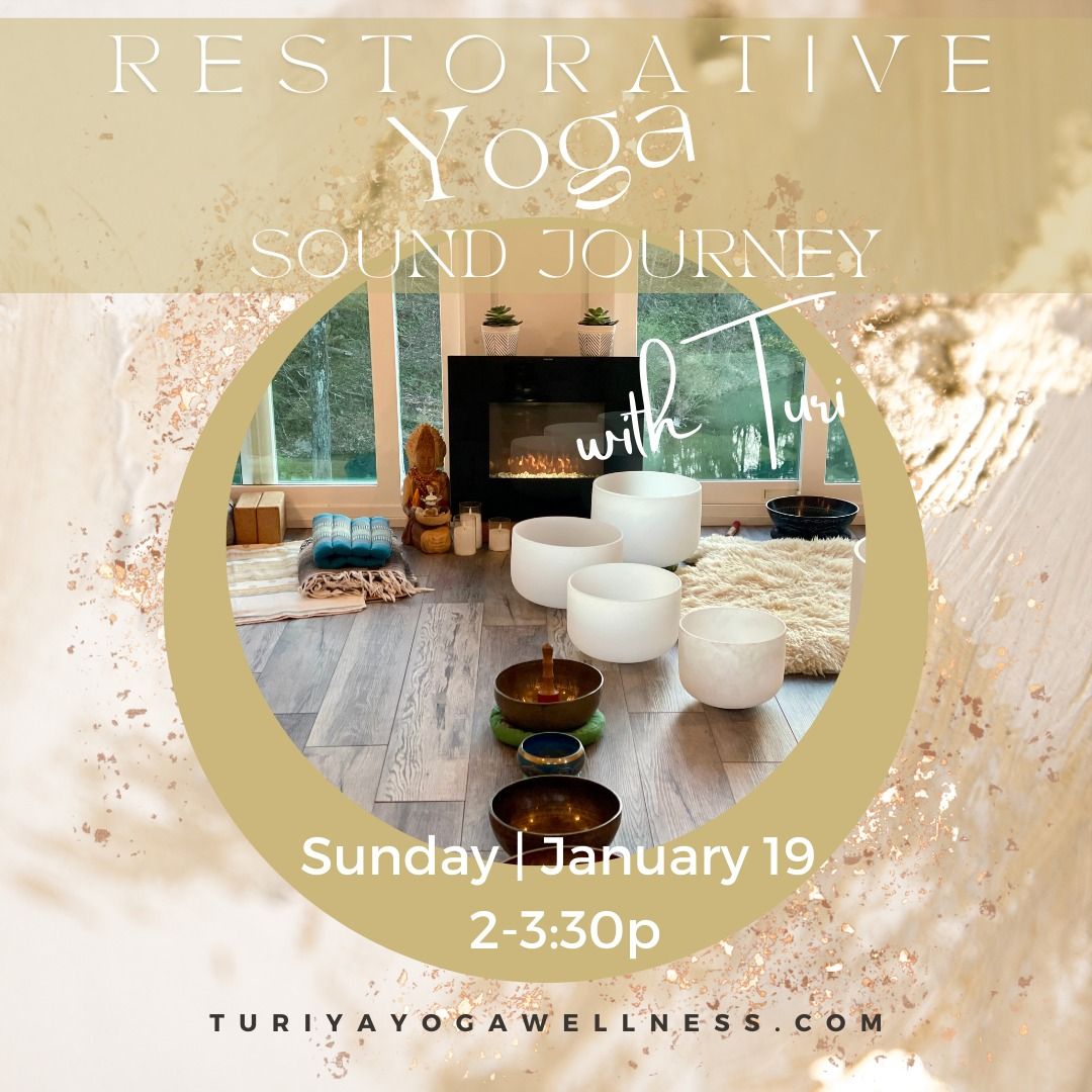 | SPECIAL SEASONAL |  Restorative Yoga + Sound Journey 