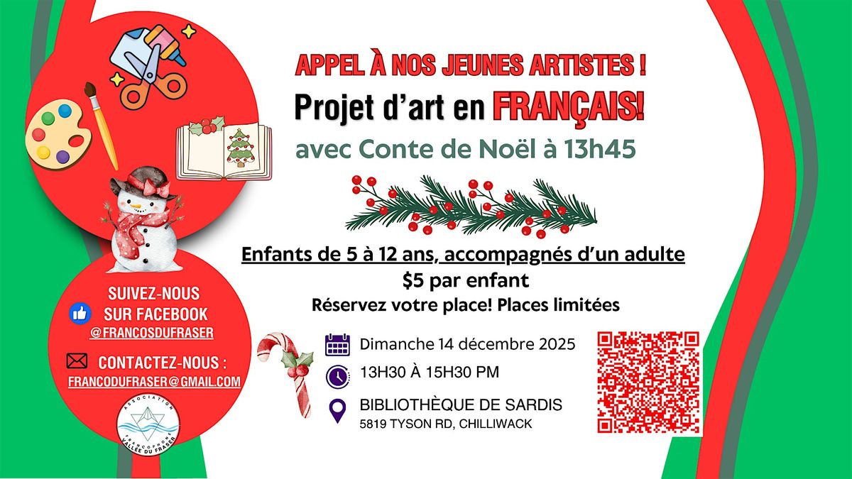 Apr\u00e8s-midi artistique du temps des f\u00eates \u2013 Venez cr\u00e9er votre personnage !