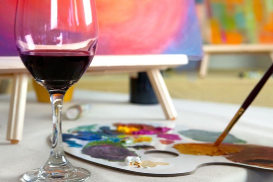 Paint and Sip at The Root Cafe