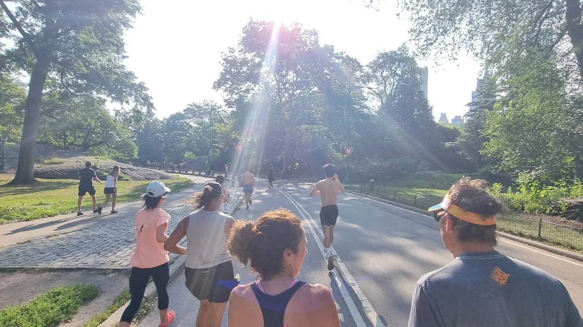 Central Park beginner Runners