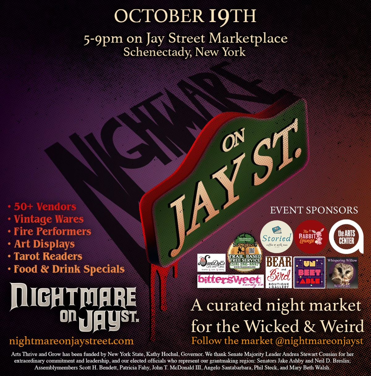 Nightmare on Jay Street Market 2024 