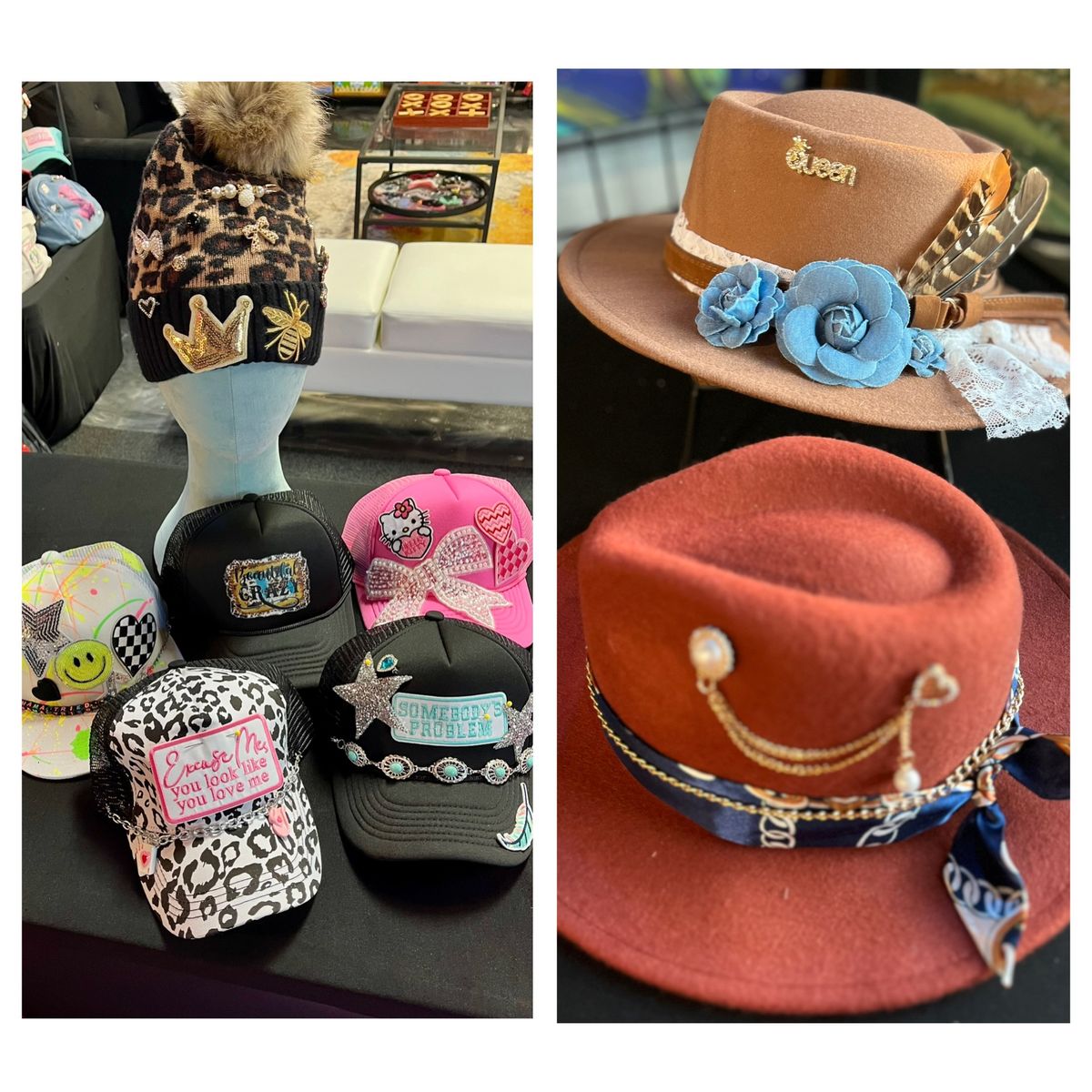 Galentine\u2019s Day Hat Bar