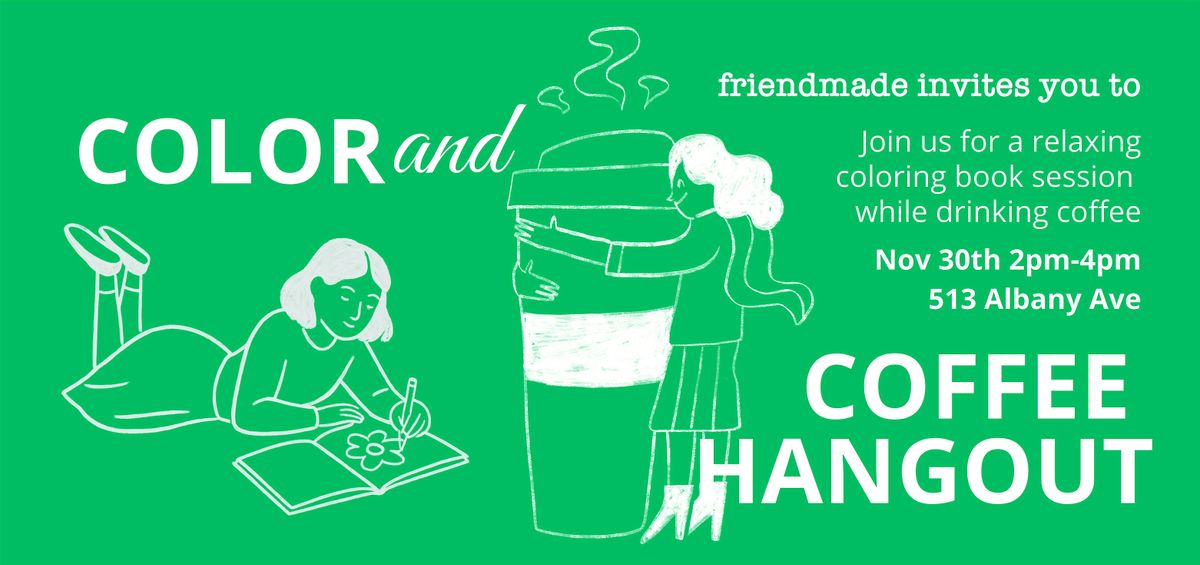 Cozy Coloring and Coffee Hangout