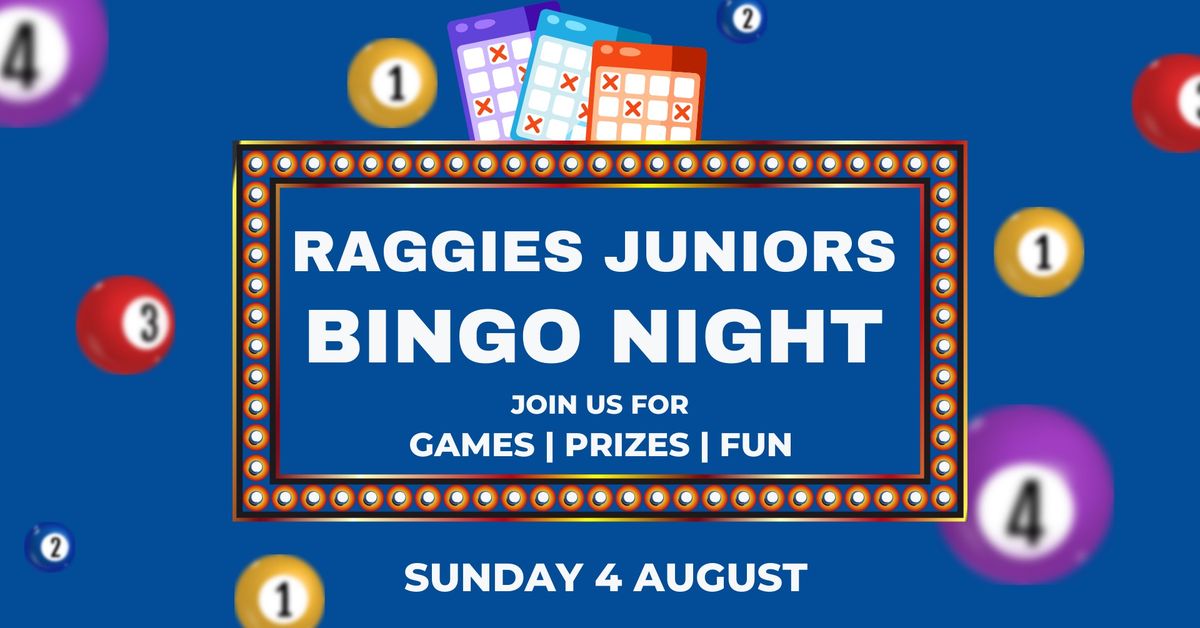 Juniors Bingo Night! 
