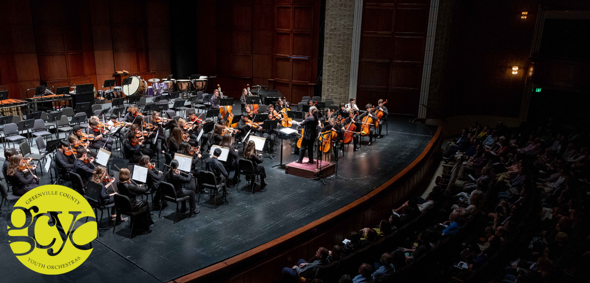 Greenville County Youth Orchestra Spring Concert at Peace Center