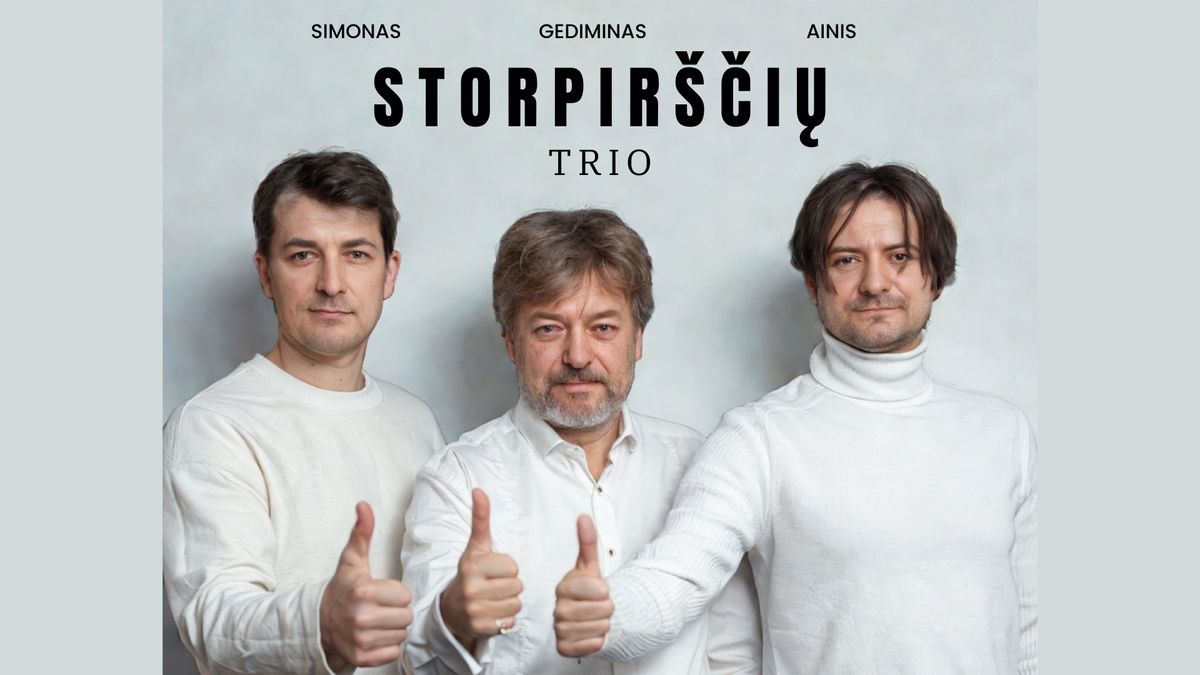 Gediminas, Ainis ir Simonas Storpir\u0161\u010diai | Dainos ir istorijos i\u0161 teatro gyvenimo