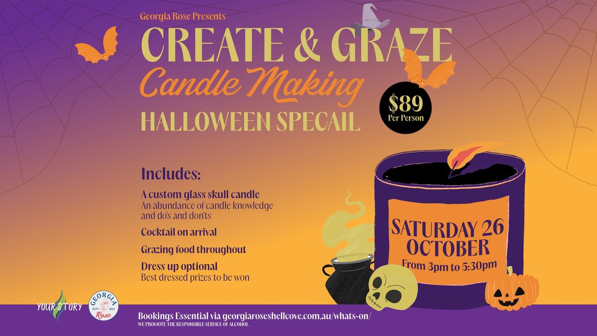 CREATE & GRAZE - CANDLE MAKING