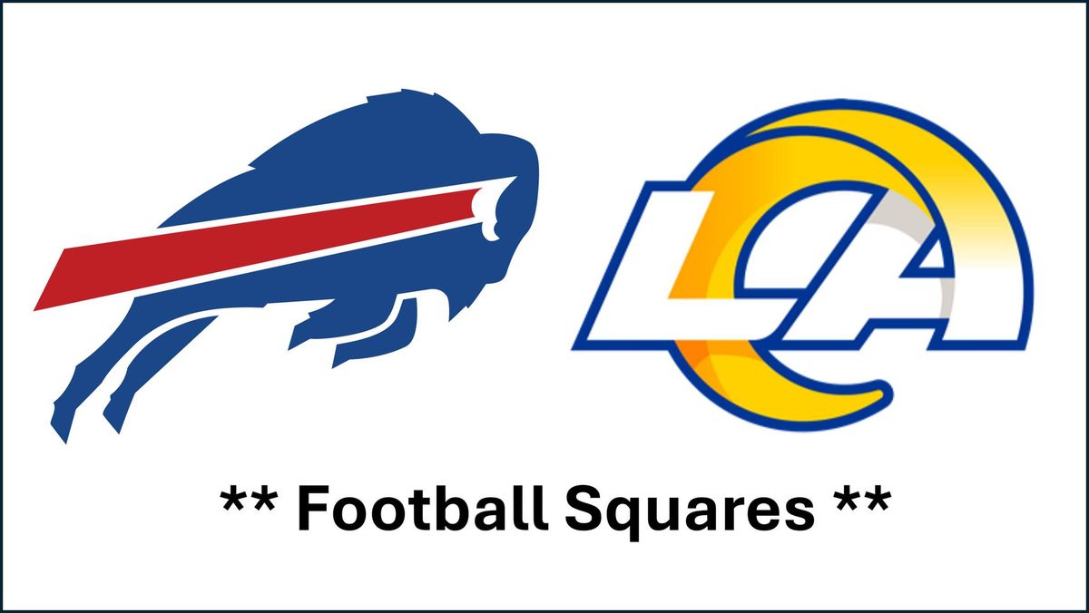 Week 14: Bills at Rams - Football Squares