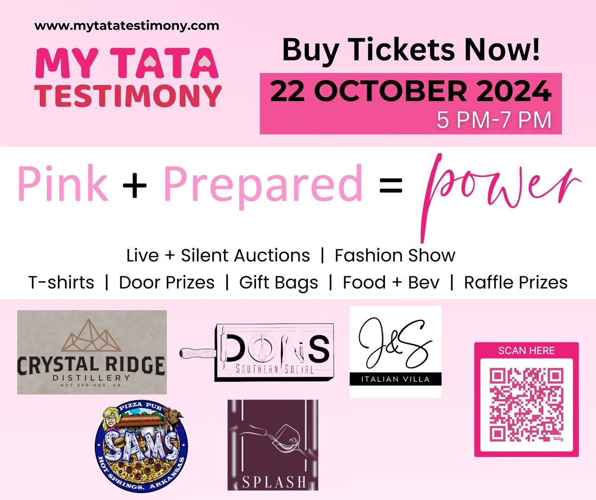 Pink + Prepared = Power October Event at Crystal Ridge Distillery