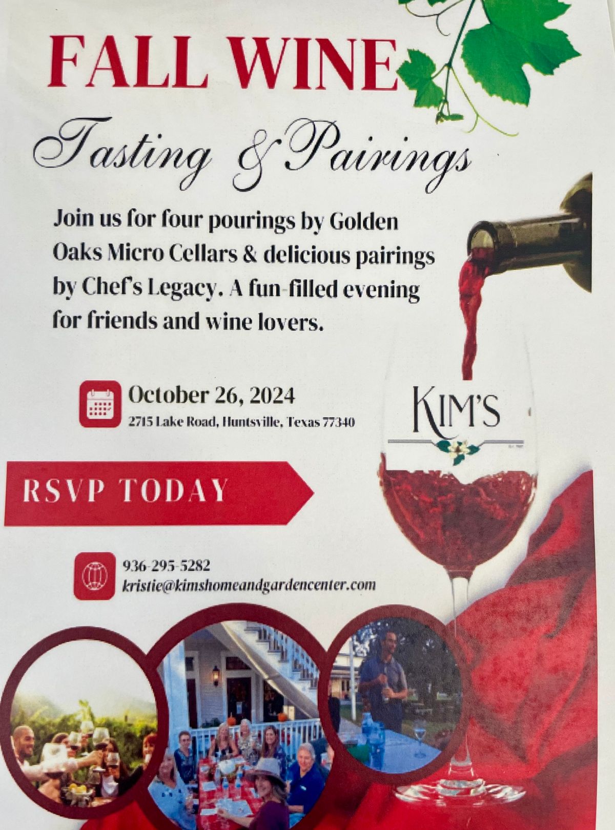 Fall Wine tasting