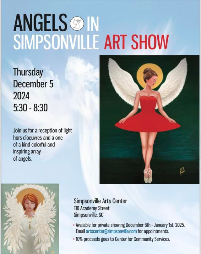 Angels in Simpsonville Art Show