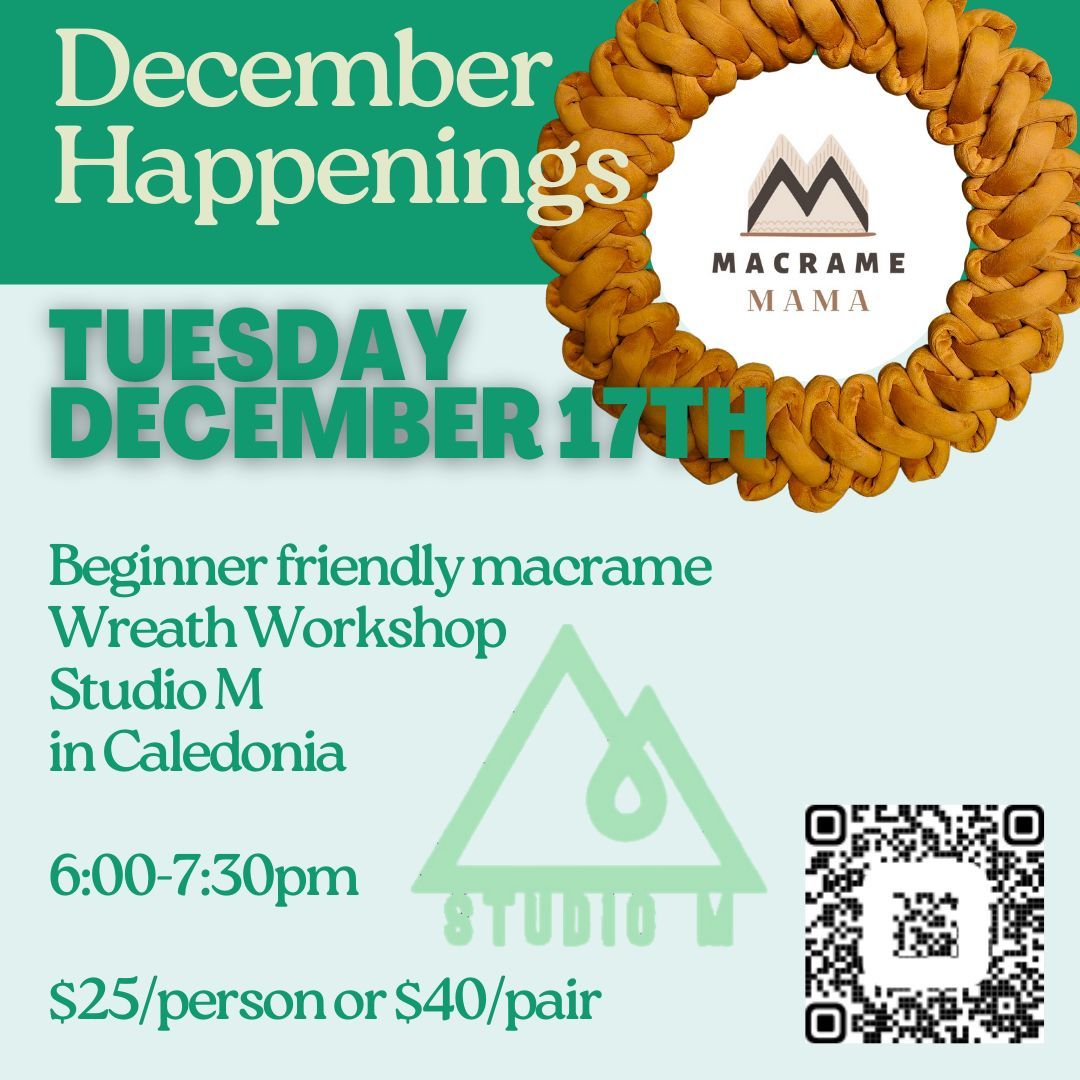 Macrame Wreath Workshop