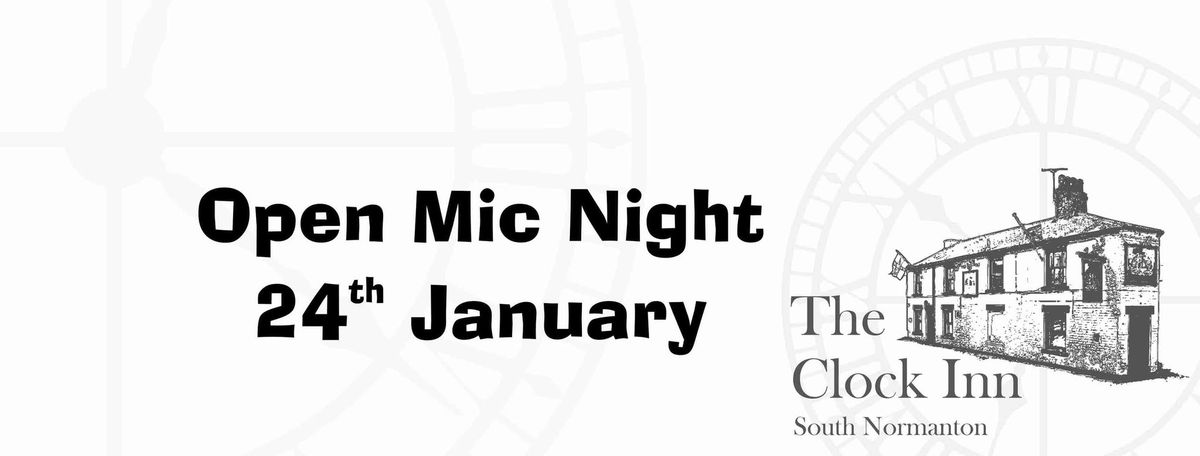 Our First Open Mic Night