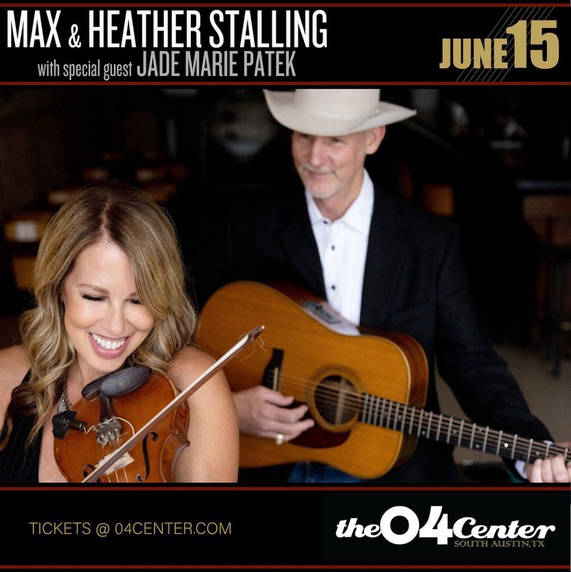 Max and Heather Stalling at 04 Center