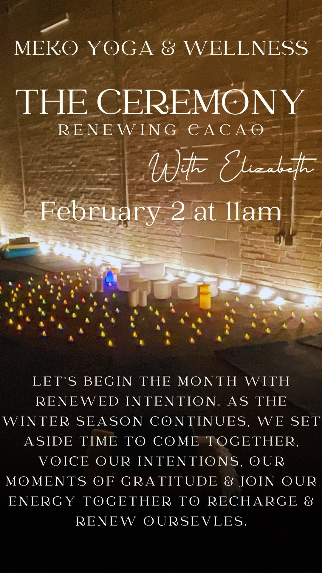 The Ceremony: Renewing Cacao & Soundbath