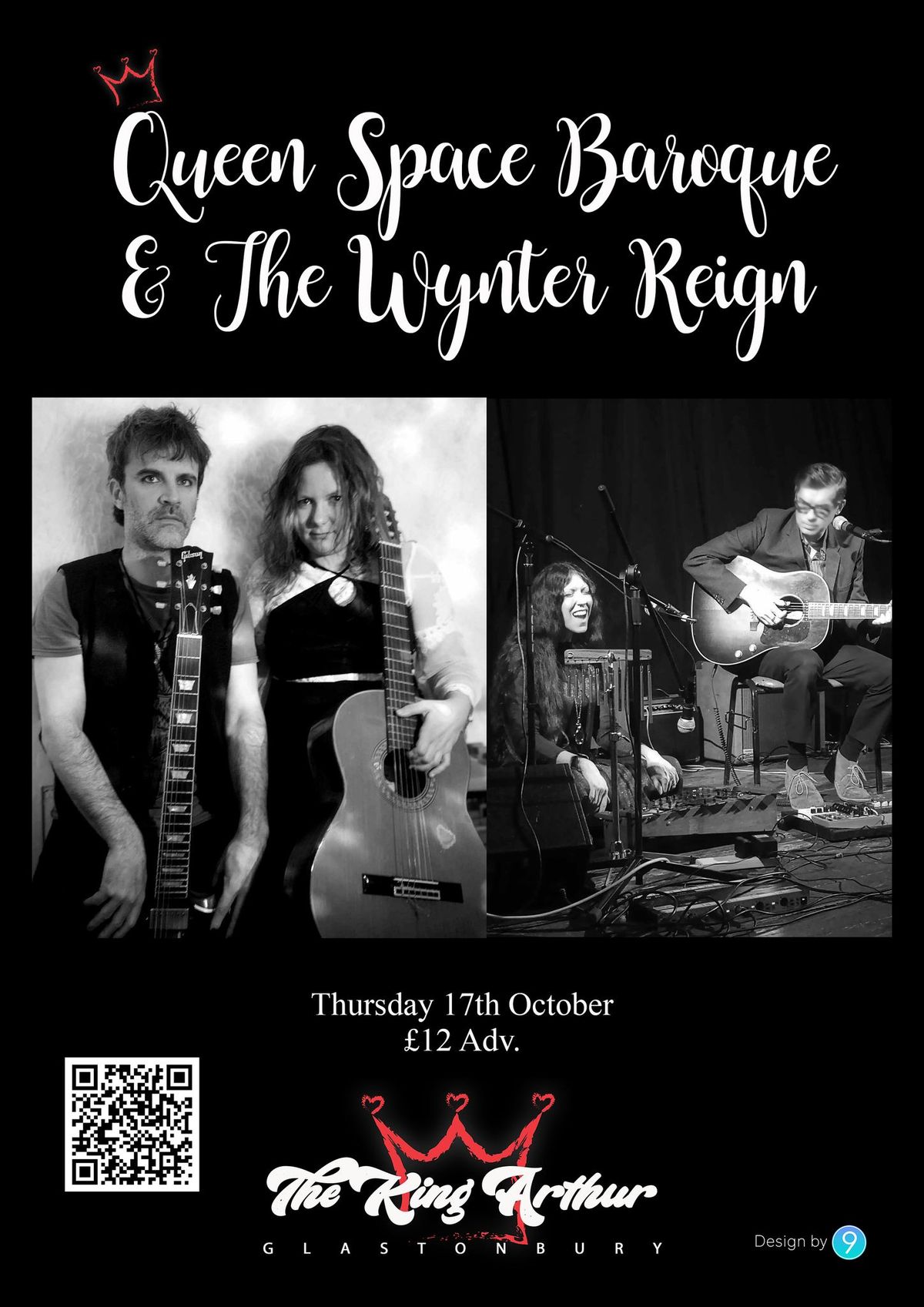 Queen Space Baroque & The Wynter Reign @ The King Arthur, Glastonbury