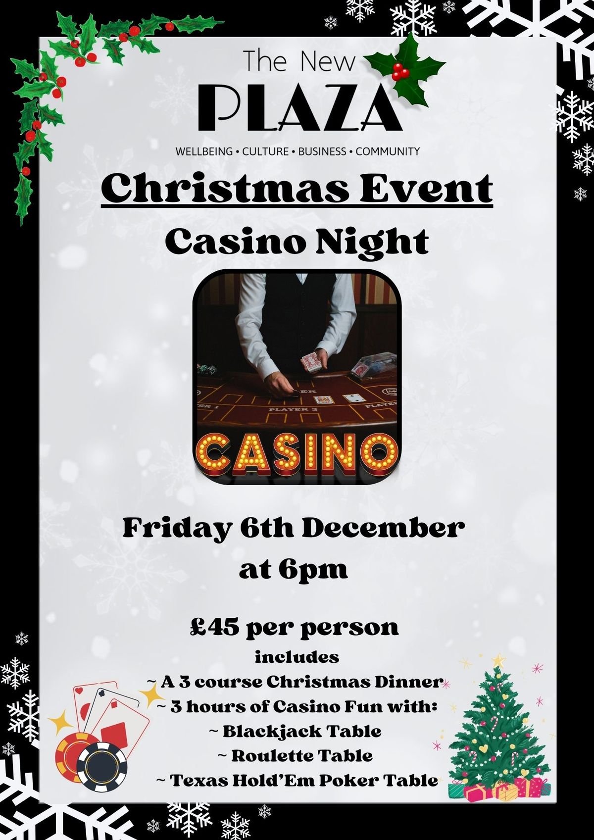 Christmas Event Casino Night