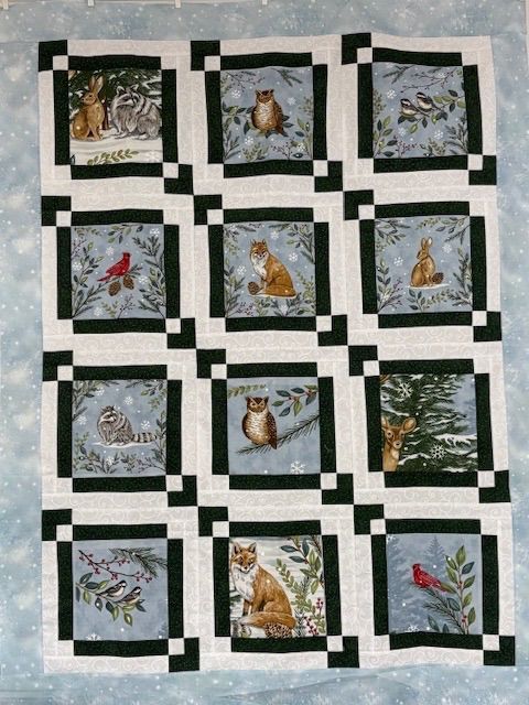 3 yard Quilt with Panels