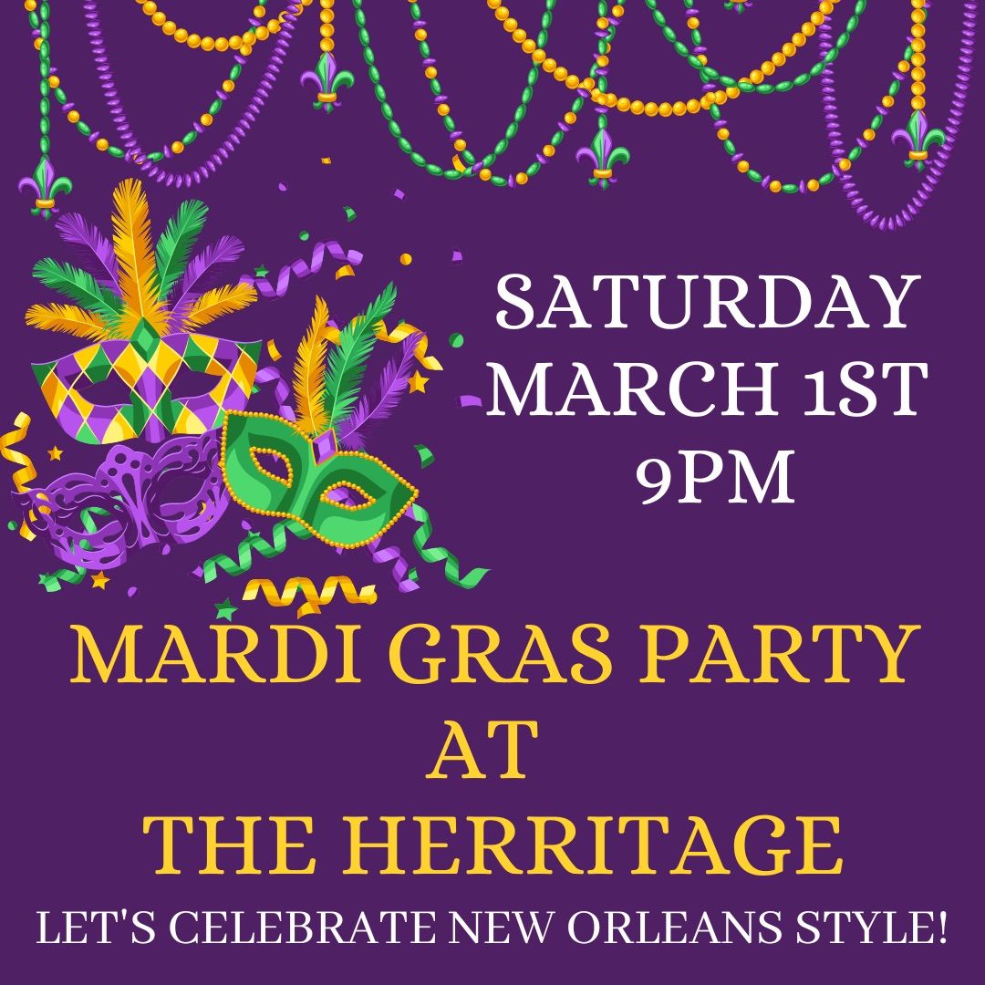 Mardi Gras Party at The Herritage