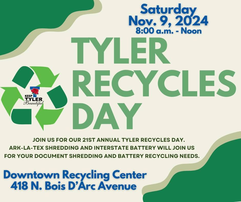 Tyler Recycles Day