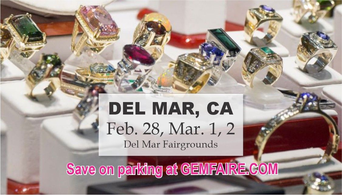 Gem Faire in Del Mar, CA