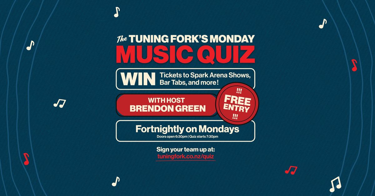 The Tuning Fork's Monday Music Quiz