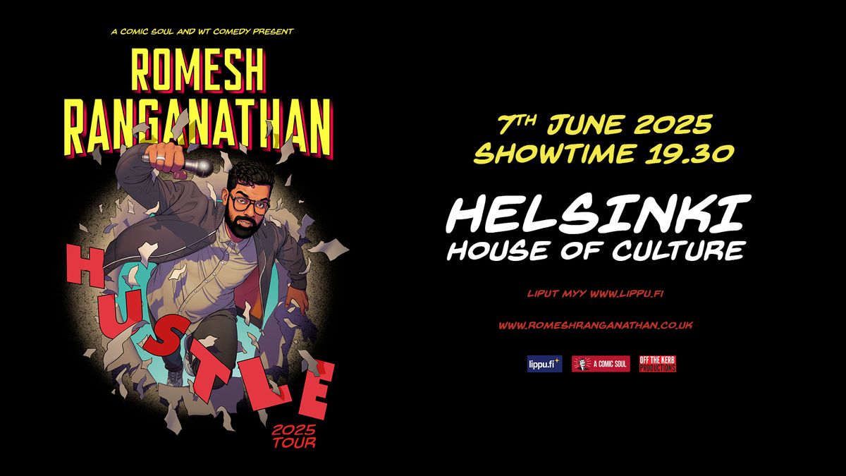 Romesh Ranganathan Live in Helsinki \u2013 June 7, 2025