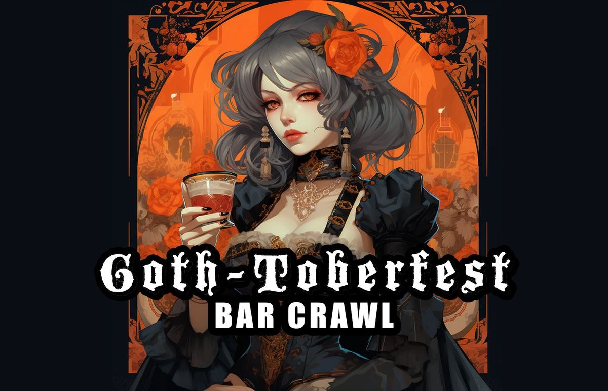 Arizona Pub Crawl's "Goth-toberfest" Bar Crawl in Downtown Phoenix Roosevelt Row