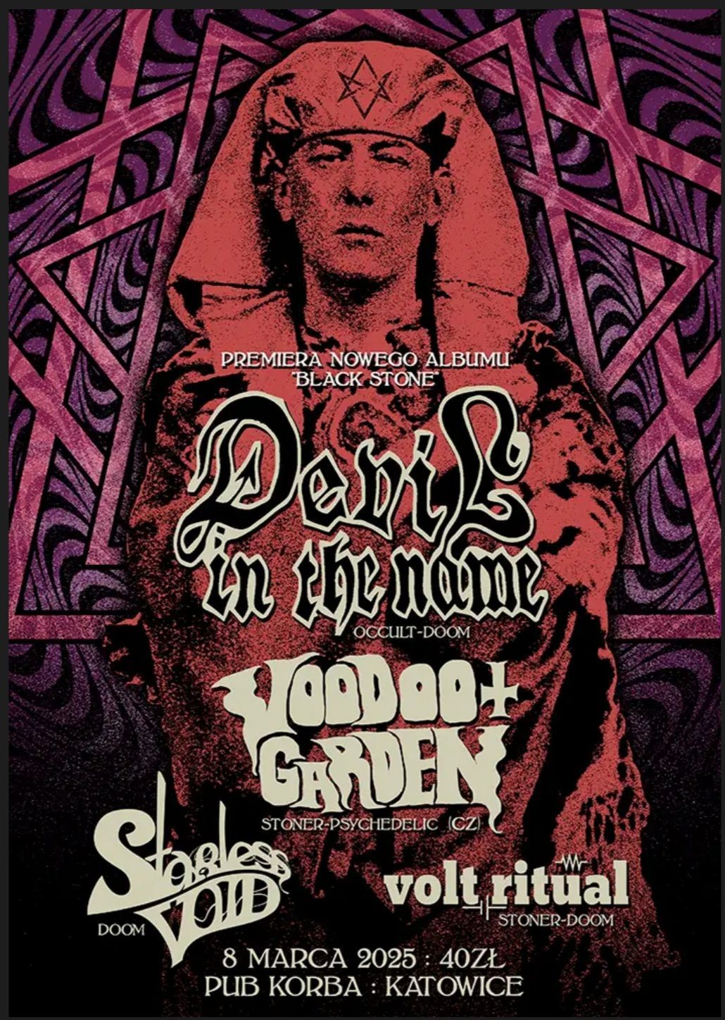 Night of Doom. Devil in the Name.Voodoo garden.Starless Void.Volt Ritual.