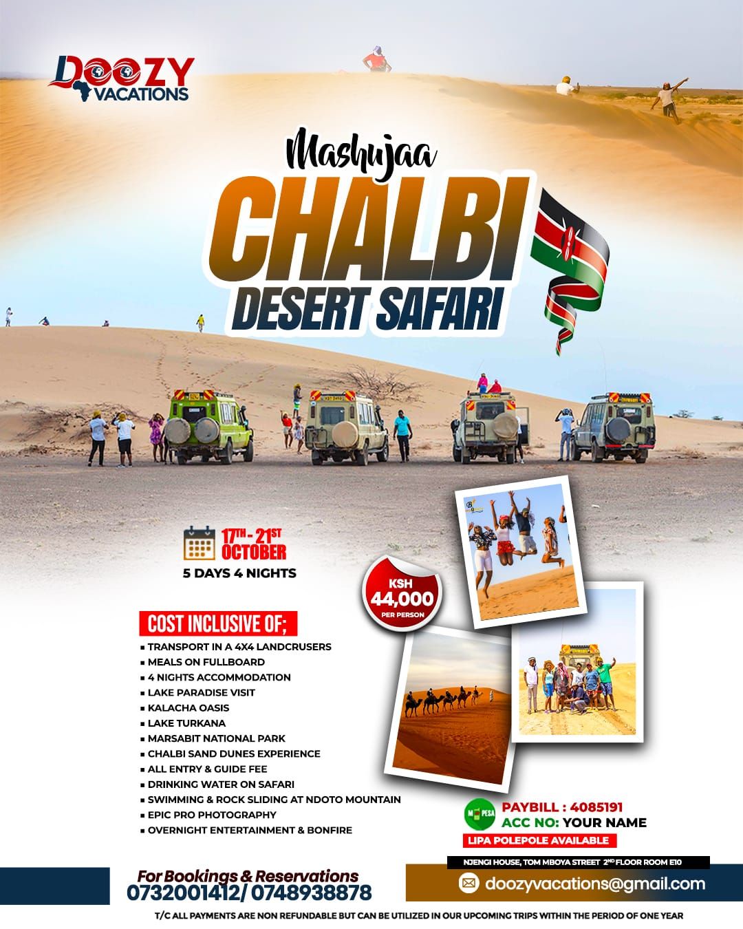 5 DAYS CHALBI DESERT SAFARI | MASHUJAA EDITION