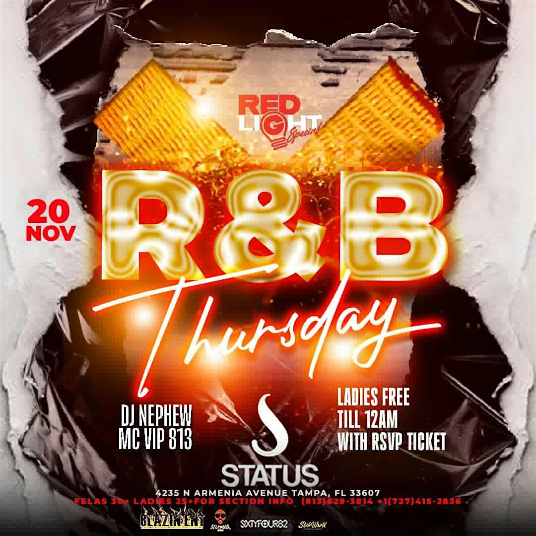 REDLIGHT SPECIAL (R&B THURSDAY)