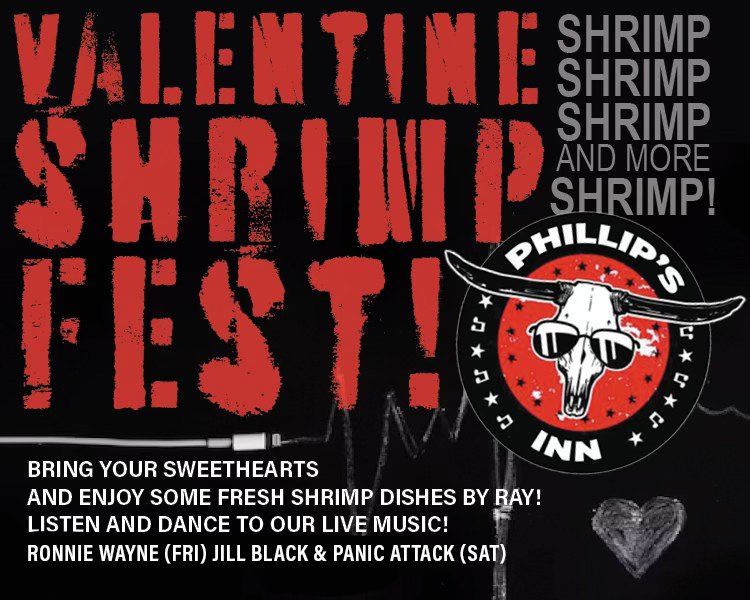 Valentine Weekend Shrimp Fest!!