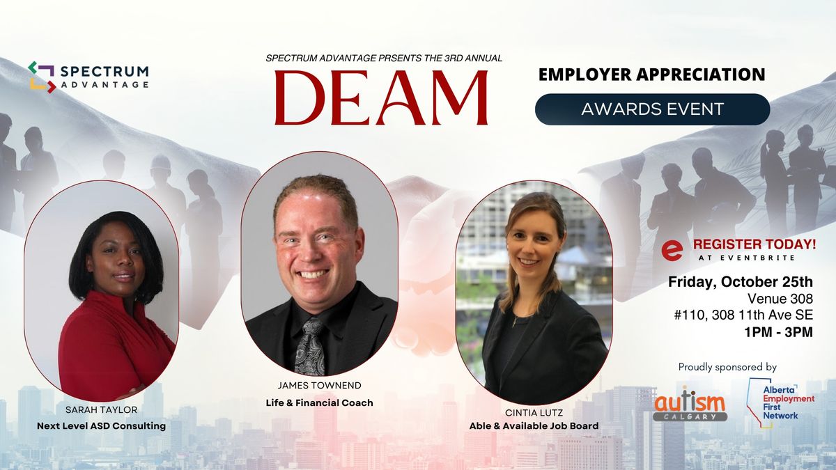 Employer Appreciation and DEAM Awards Event