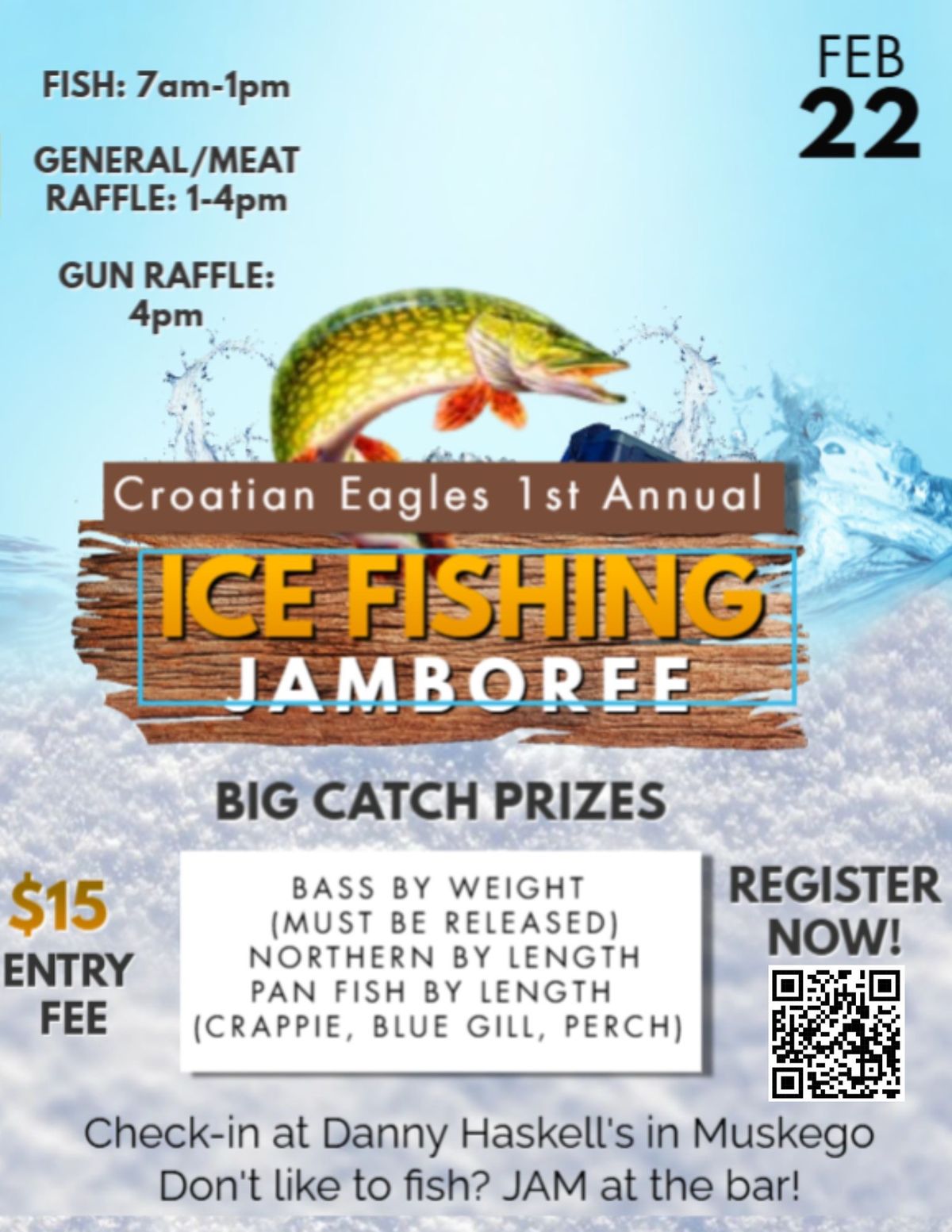 Croatian Eagles Ice Fishing Jamboree