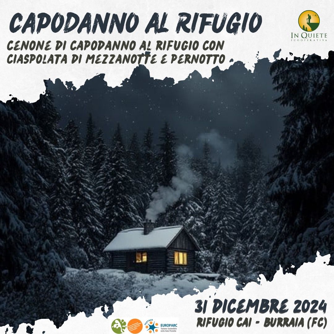 Capodanno al Rifugio: Cenone con Ciaspolata di mezzanotte e pernotto al Rifugio