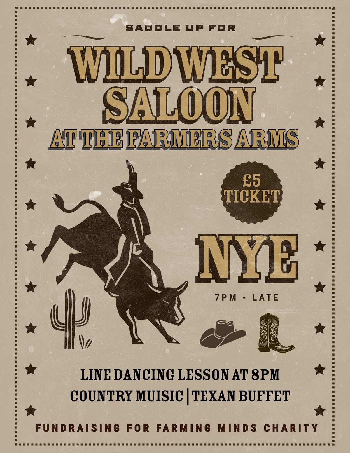 New Years Eve Western Saloon Party! \ud83e\udd20\ud83d\udc0e\ud83c\udf35