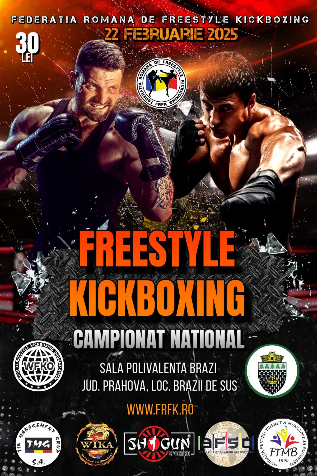 CAMPIONATUL NATIONAL DE FREESTYLE KICKBOXING 