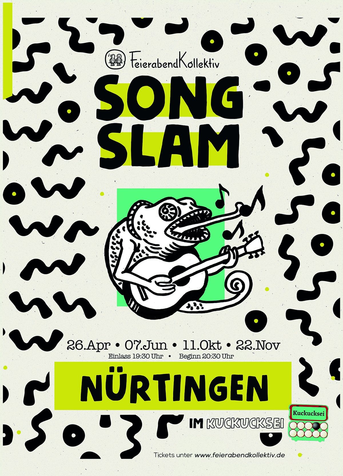 Song Slam November (Jahresfinale) | N\u00fcrtingen | Singer\/Songwriter Contest