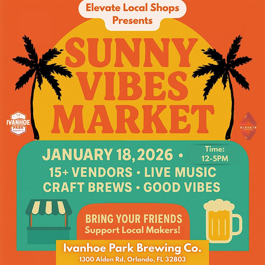 Sunny Vibes Market-by Elevate Local Shops
