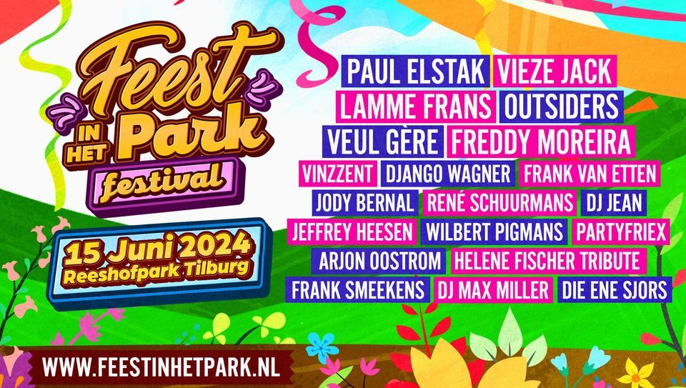 Feest In Het Park Festival 2024