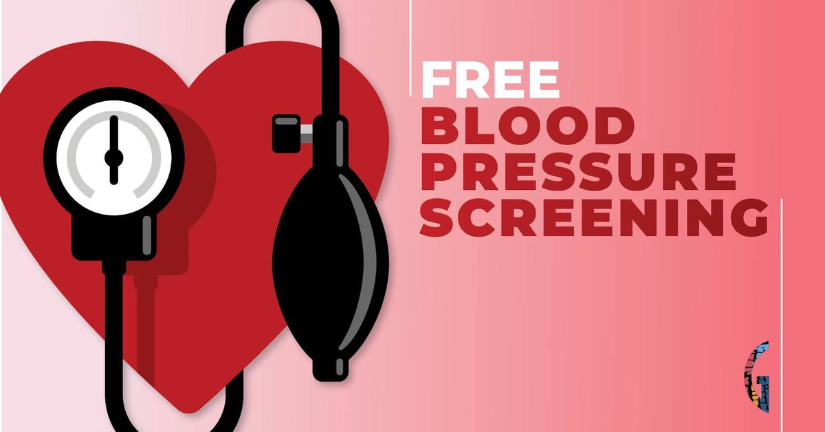 FREE Blood Pressure Screening