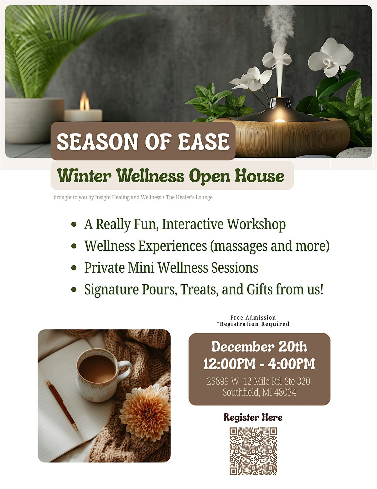 Season of Ease: Winter Wellness Open House