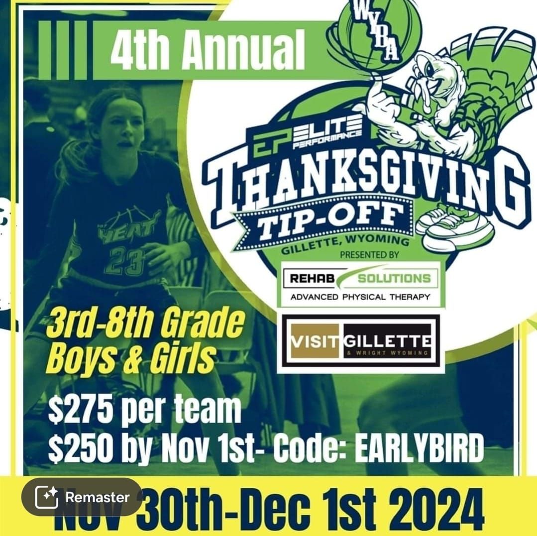 The Elite Performance Thanksgiving Tip-Off