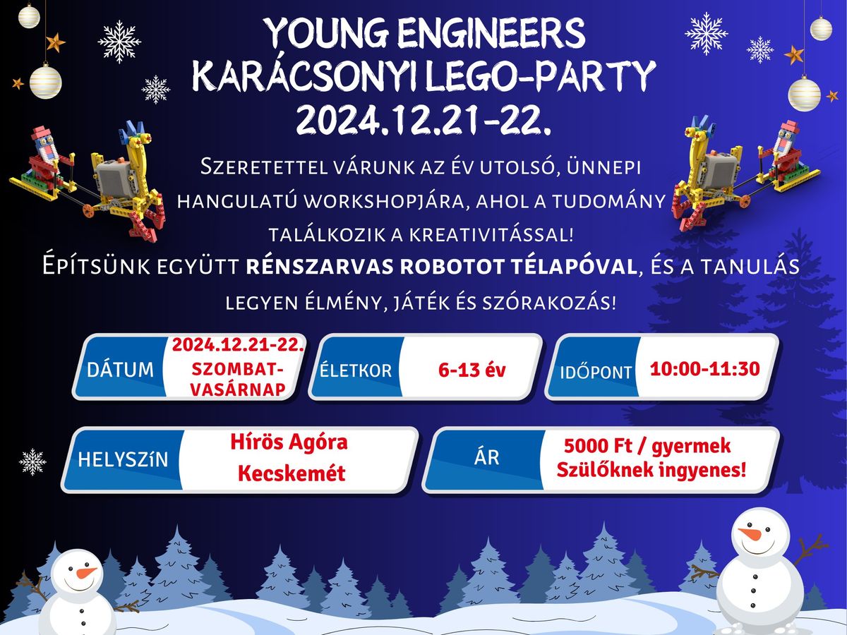 Young Engineers LEGO-PARTY 2024.12.21-22.