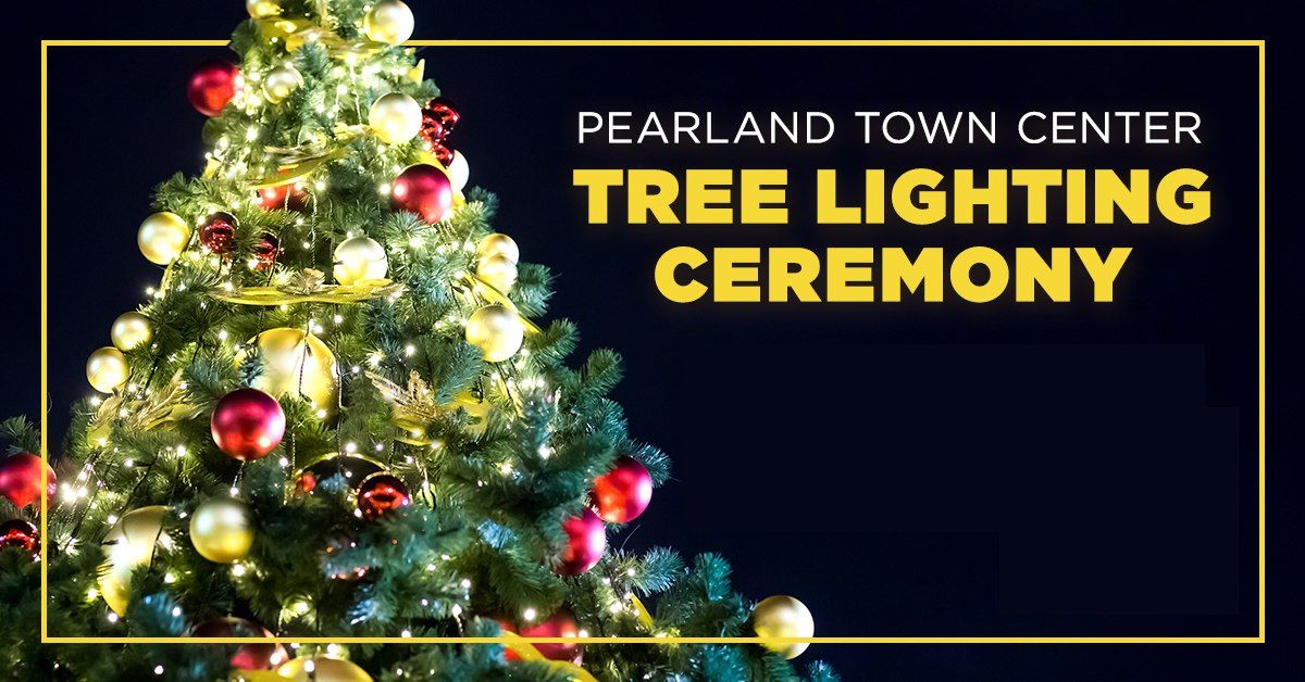 2024 Pearland Town Center Tree Lighting Ceremony 