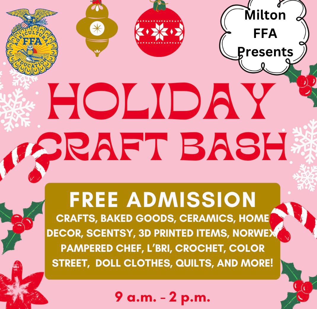 Milton FFA Craft Bash 2024