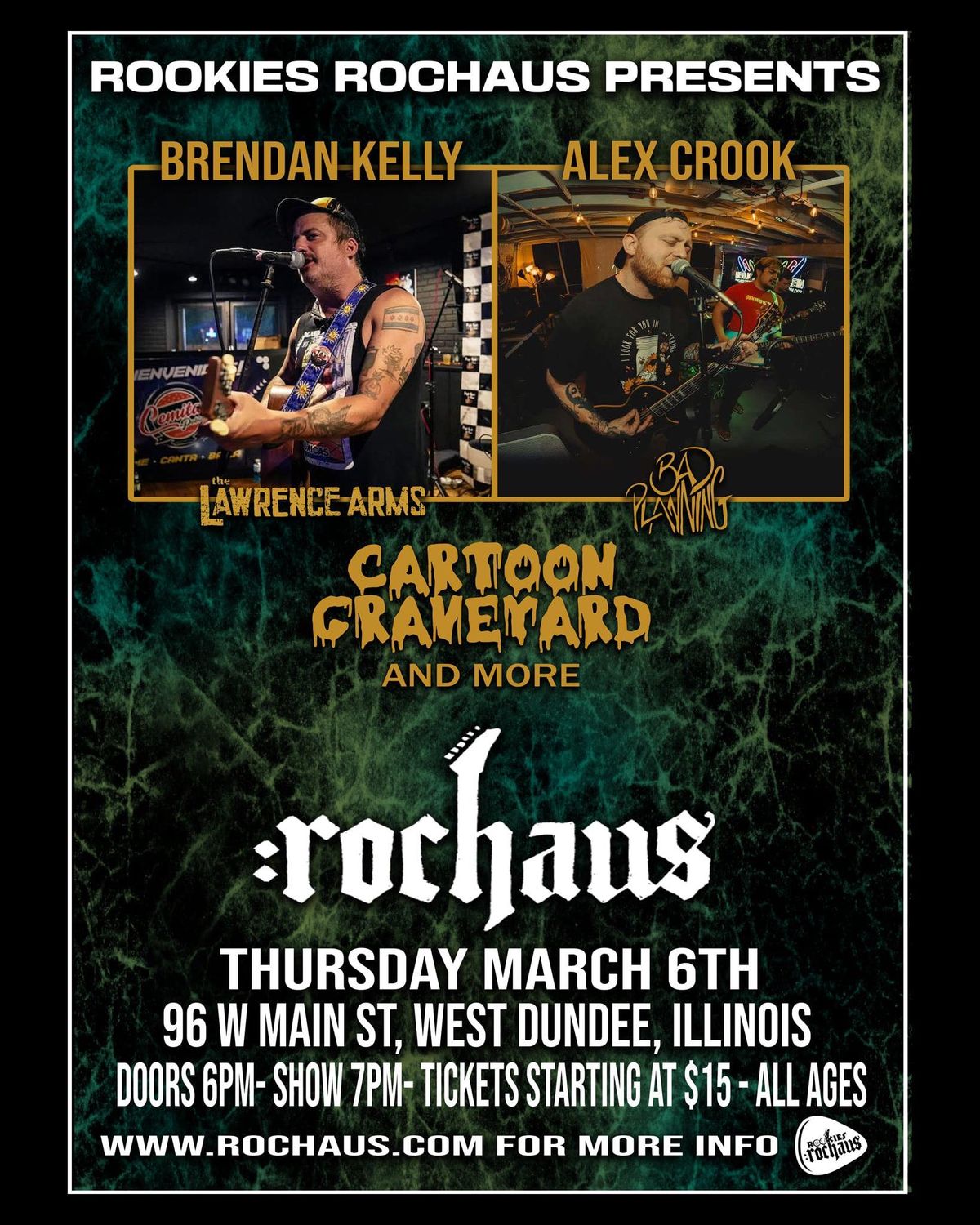 Rochaus presents Brendan Kelly of The Lawrence Arms\t