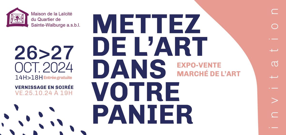 \u00ab Mettez de l\u2019art dans votre panier \u00bb